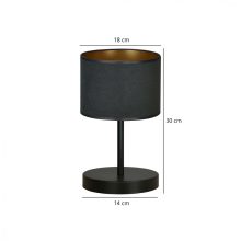 HILDE LN1 BL FEKETE