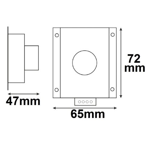 LED fényeroszabályozó, 1csatorna, 12-24V/DC, 8A