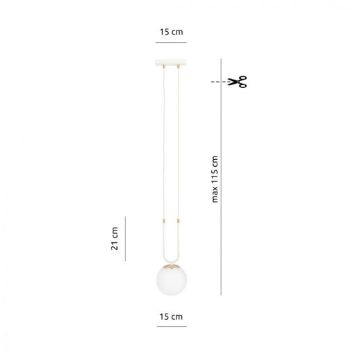 GLAM 1 FEHÉR/OPAL