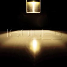 LED süllyesztett, négyszögletes IP44, rozsdamentes acél,1W, meleg fehér, vakolatdobozzal 