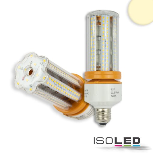 E27/E40 LED CORN fényforrás, 23W, 360°, semlegesfehér