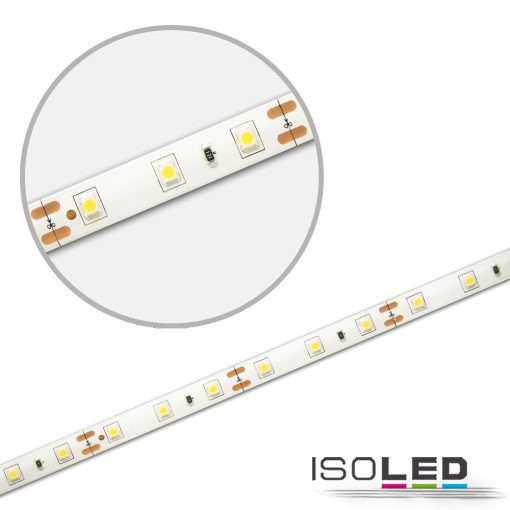 LED SIL830 flexibilis szalag, 12V, 4,8W, IP66, meleg fehér, 60 LED/m