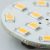   G4 LED szpot fényforrás, 12 SMD chippel, 2W,meleg fehér, oldalsó foglalattal