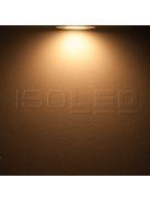 LED süllyesztett szpotlámpa, ezüst, SMD, 8W, 120°, meleg fehér, dimmelheto