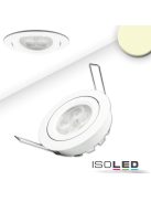 LED süllyesztett szpotlámpa, fehér, 8W, 72°, meleg fehér, dimmelheto