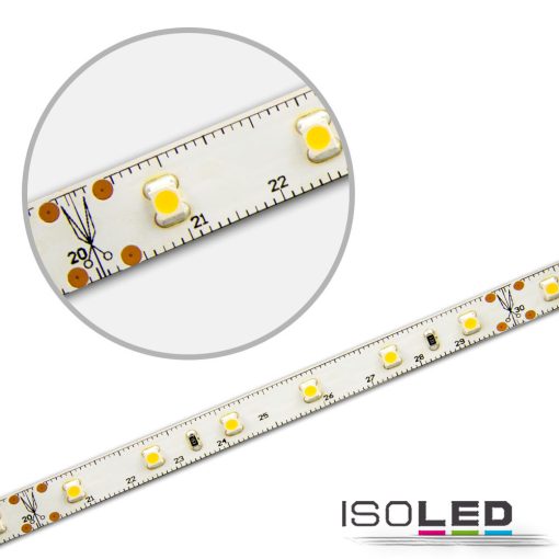 LED SIL825 flexibilis szalag, 24V, 4,8W, IP20, meleg fehér, 60 LED/m