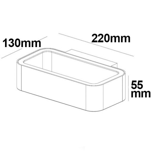 LED fali lámpa, Up&Down, 1x7W CREE, IP54, ezüst, meleg fehér