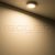   LED slim süllyesztheto/felületre szerelt lámpa MiniAMP,ezüst,3W,12V DC, IP52,meleg fehér, dimmelheto