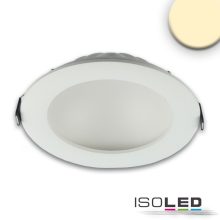 LED mélysugárzó LUNA, 12W, indirekt fény, fehér, meleg fehér