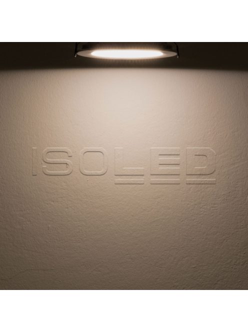 LED mélysugárzó LUNA, 12W, indirekt fény, fehér, meleg fehér