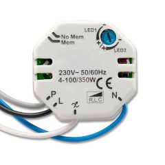   Univerzális Push dimmer, dimmelheto 230 V-os fényforrásnak / trafónak, 300 VA