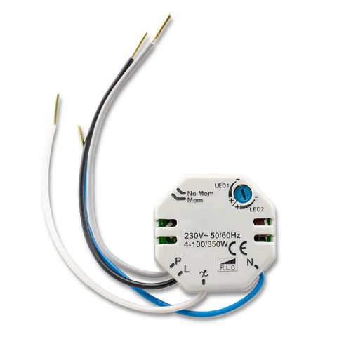 Univerzális Push dimmer, dimmelheto 230 V-os fényforrásnak / trafónak, 300 VA