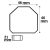   Univerzális Push dimmer LED szpotoknak/szalagoknak, 12-24 V, 8 A, 36-48V, 6 A