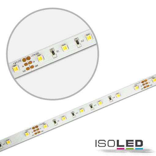 LED SIL830/860 flexibilis szalag, 24V, 5W+5W, IP20, dinamikus fehér, 120 LED/m
