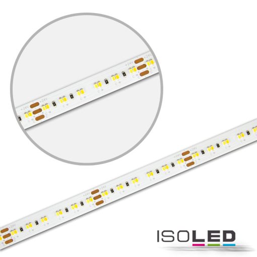 LED CRI930/960 Linear10 flexibilis szalag, 24V, 10W+10W, IP20, fehér dinamikus, 240 LED/m