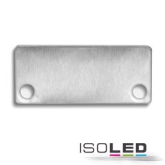   Alumínium, EC43 végfedél SURF/DIVE24 FLAT profilhoz COVER10-zel, 2 db, csavarral