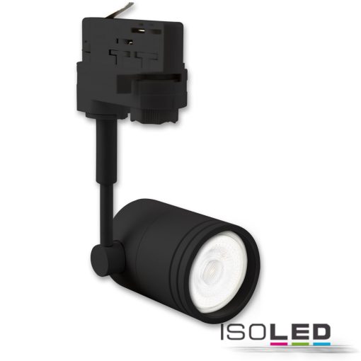 3 fázisú sínes adapter GU10 szpotoknak, fekete