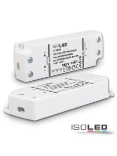 LED trafó 24V/DC, 0-15W, ultra lapos, SELV