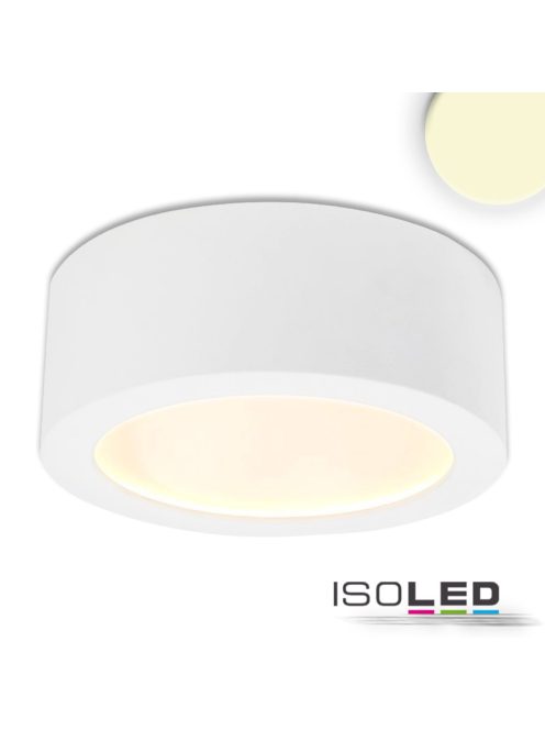 LED felületre szereltheto  lámpa LUNA, 15W, fehér, indirekt fény, meleg fehér