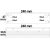 LED trafó 12 V/DC, 0-200 W, Slim rács