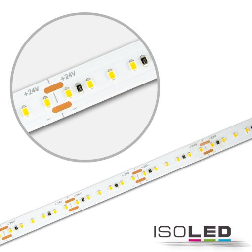 LED CRI927 Linear10 flexibilis szalag, 24V, 6W, IP20, meleg fehér, 180 LED/m