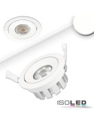 LED süllyesztett szpotlámpa, fehér, 15W, 45°, semleges fehér, dimmelheto