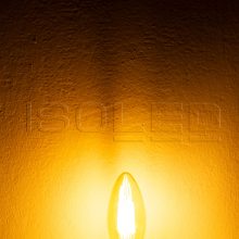 E14 Vintage Line LED gyertya fényforrás, 4 W, ultra meleg fehér, dimmelheto