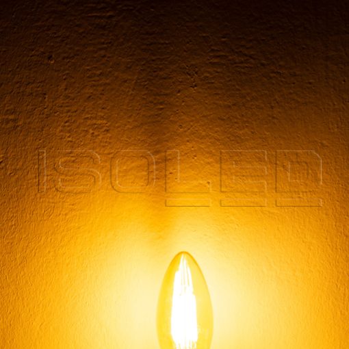 E14 Vintage Line LED gyertya fényforrás, 4 W, ultra meleg fehér, dimmelheto