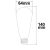   E27 Vintage Line LED ST64 fényforrás, 8 W, ultra meleg fehér, dimmelheto