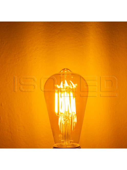 E27 Vintage Line LED ST64 fényforrás, 8 W, ultra meleg fehér, dimmelheto