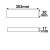 LED trafó 24V/DC, 0-60W, slim, SELV