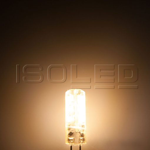 G4 LED fényforrás, 24 SMD, 1,5 W, öntött, meleg fehér