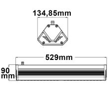 LED csarnoklámpa LN, 100 W, 30°, IP65, semleges fehér