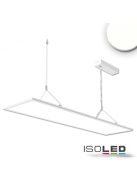 LED Office függesztett lámpa, Up+Down, 20+20 W, 30x120 cm, fehér, UGR<19, 4000K, dimmelheto