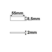 Összeköto TUNNEL, SURF16, LAMP35, CORNER20N, IL-ALU20, dupla/egyes ívu, HIDE, 180°, 4 db-os k.