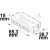   Mini-Plug 6-utas elosztó female, 1m, 2x0,75, IP54, fehér-zöld, max. 48V/6A