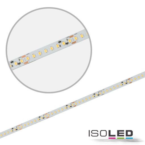 LED CRI830 High-Lumen CC flexibilis szalag, 24V, 21W, IP20, melegfehér, 140 LED/m