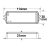   Sys-Pro rádió hálózati PWM dimmer, 1-4 csatornás, 12-24V DC 4x 3.5 A