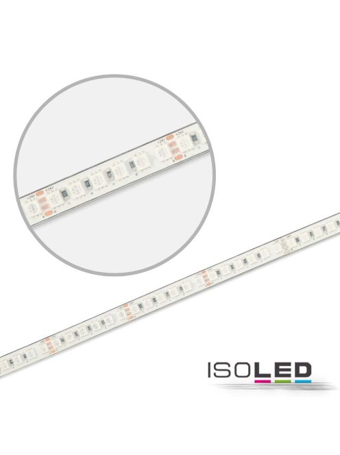 LED AQUA RGB flexibilis szalag, 24 V, 12 W, IP67, 10 m-es tekercs