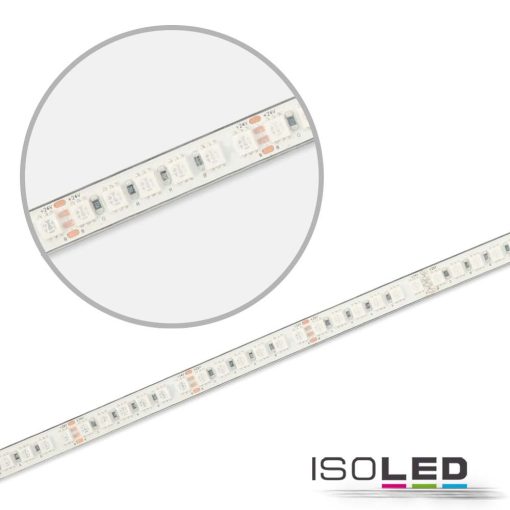 LED AQUA RGB lineáris flexibilis szalag, 24V, 12W, IP67, 10m tekercs, 120 LED/m