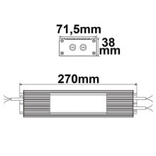LED trafó 24V/DC, 10-300W, IP66, SELV