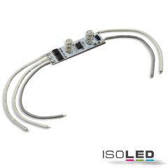   LED Mini fényeroszabályozó, dinamikus fehér, profilcover alá építés céljából, 12-24 V DC 2xA