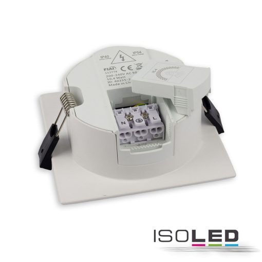LED mélysugárzó Prism vakításcsökkento 10W, IP54, semleges fehér, dimmelheto