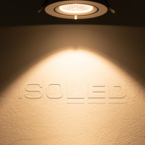 LED mélysugárzó üzletekbe "Sphere", 35 W, kifordítható, fehér, meleg fehér