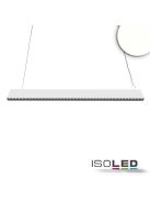 LED függesztett lámpa,vetítolencsés,Up+Down,15 +32 W,8,5x128 cm,fehér,UGR <6,4000 K,1-10V dimmelheto