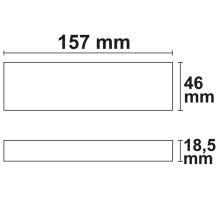 LED flexibilis szalag trafó 12V/DC, 0-30W, dimmelheto, SELV