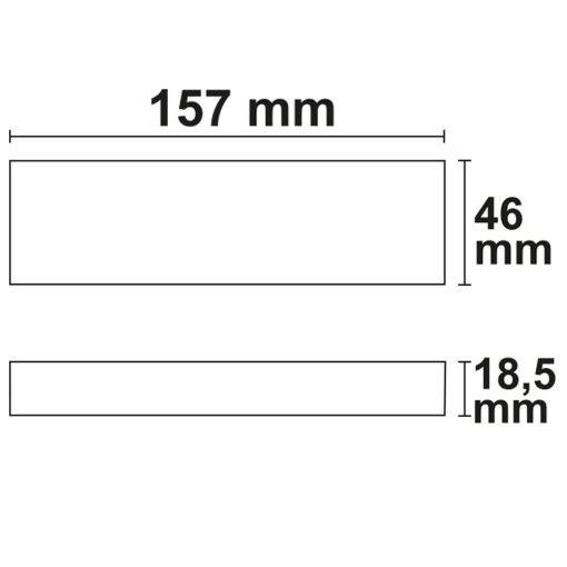 LED flexibilis szalag trafó 12V/DC, 0-30W, dimmelheto, SELV