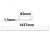   FastFix LED lineáris rendszer S vakfedél a gerenda tartóhoz, 1,5 m