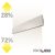 LED fali lámpa, lineáris 600, 25 W, fehér, meleg fehér