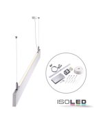 LED függesztett lámpa lineáris fel/le 1200, 40 W, fehér, meleg fehér
